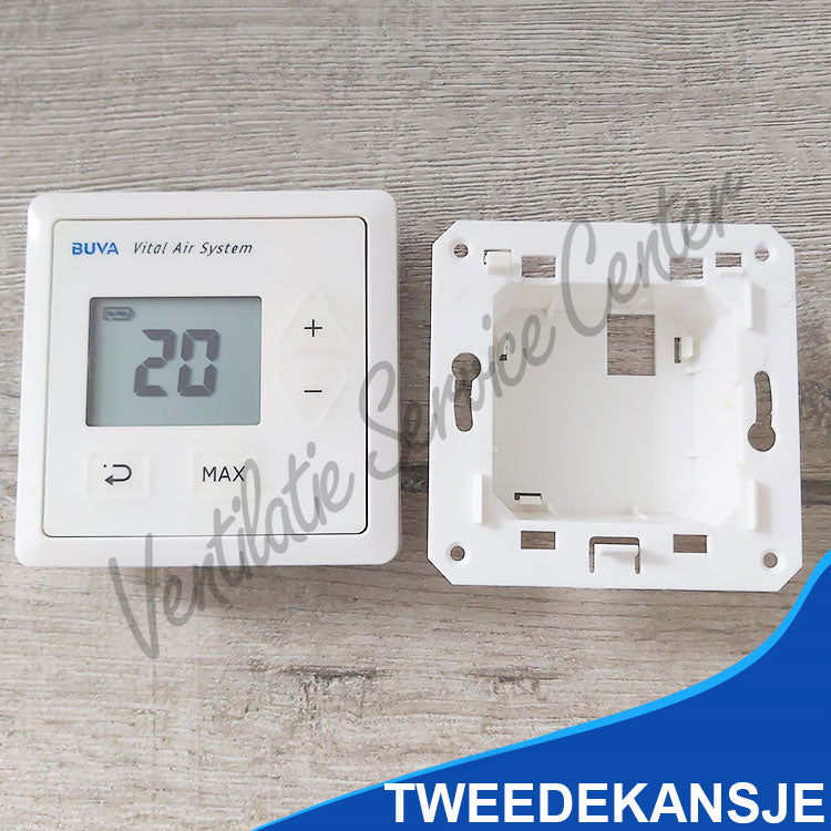 Buva Boxstream digitale afstandsbediening rf met batterijen - Ventilatie Service Center