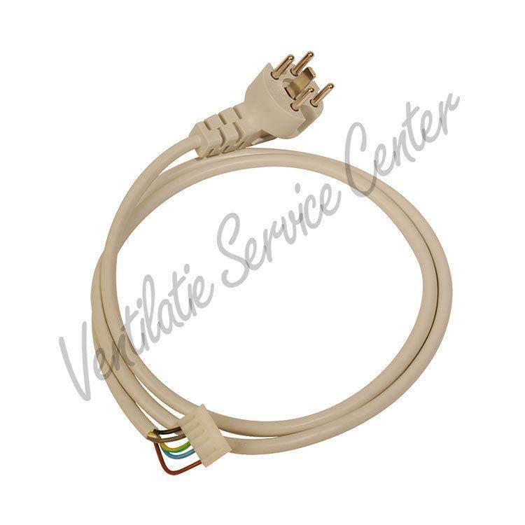 GEBRUIKTE Itho Daalderop voedingskabel perilex 5 polige stekker - Ventilatie Service Center