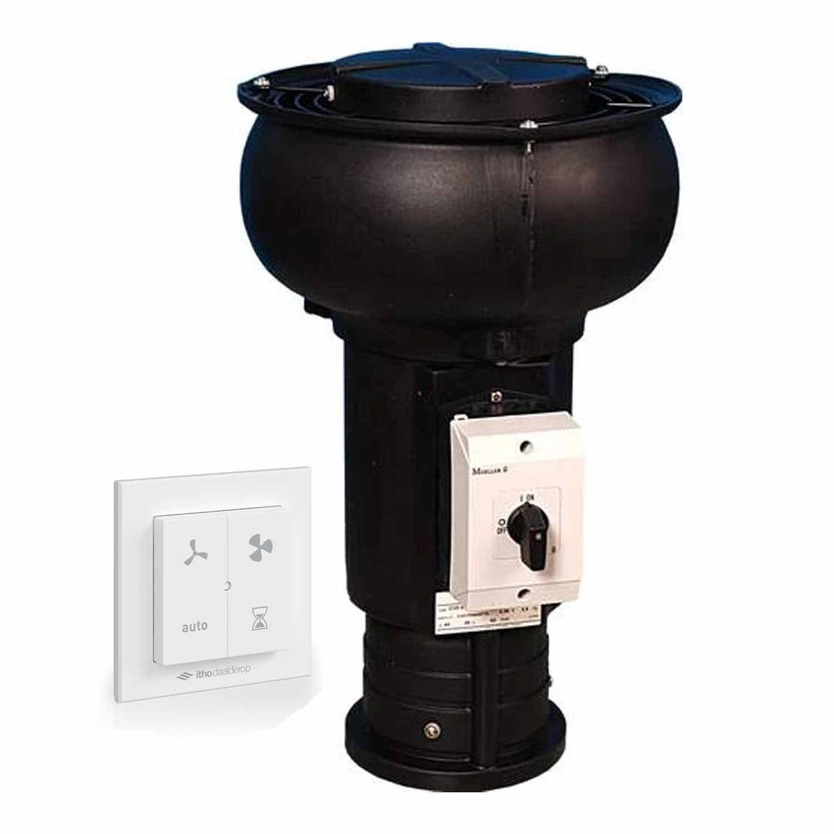 Itho Daalderop CVD-S ECO dakventilator draadloze bediening 03-00406