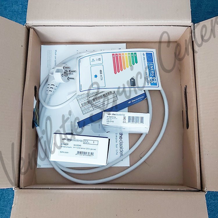🟢 Itho Daalderop CVE - S OptimaFlow Co2 ventilatiepakket met vochtsensor