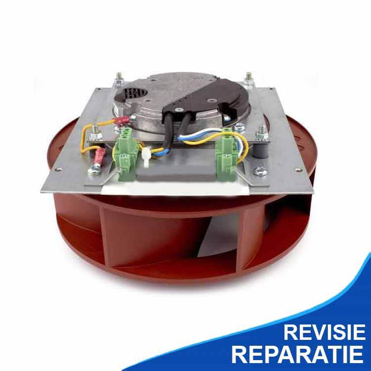 Reparatie revisie van uw ventilatiemotor Agpo Optifor OT-V - Ventilatie Service Center