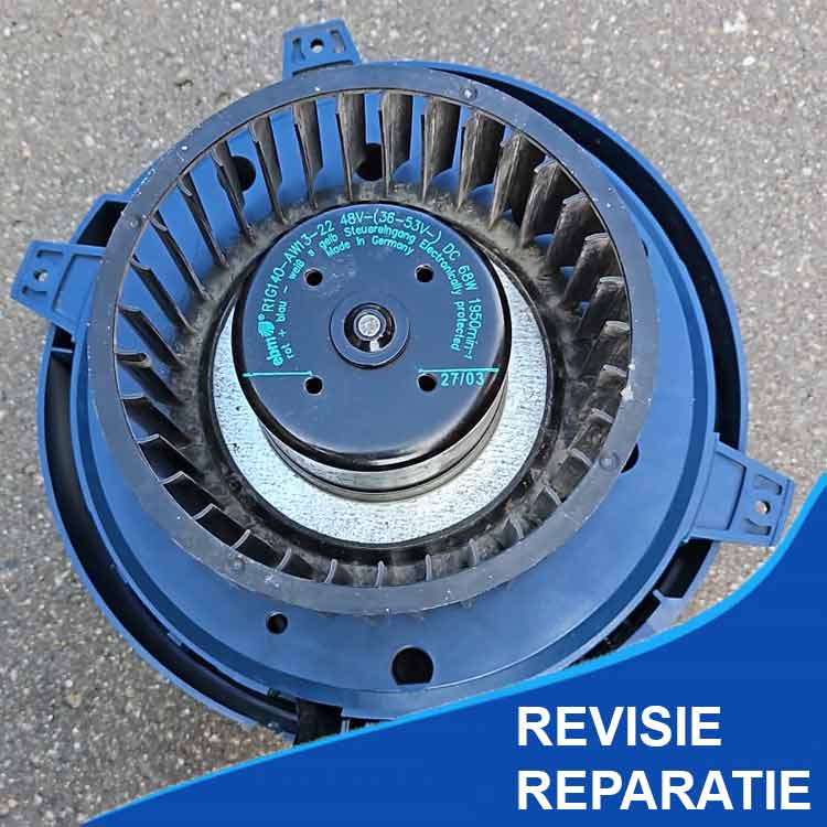 Reparatie revisie van uw ventilatiemotor motorplaat Bergschenhoek WVE lagers vervangen