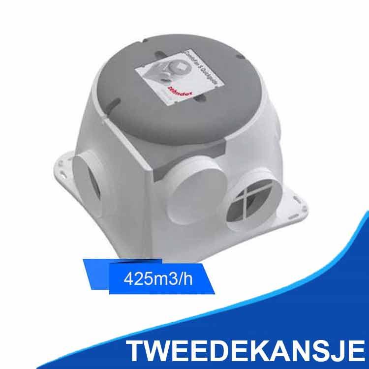 Zehnder ComfoFan Silent 425 m3/h ventilatiebox met vochtsensor Tweedekansje - Ventilatie Service Center