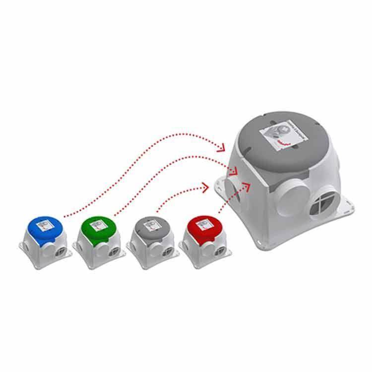 Zehnder ComfoFan Silent Move Up woonhuisventilator 425 m3/h - Ventilatie Service Center