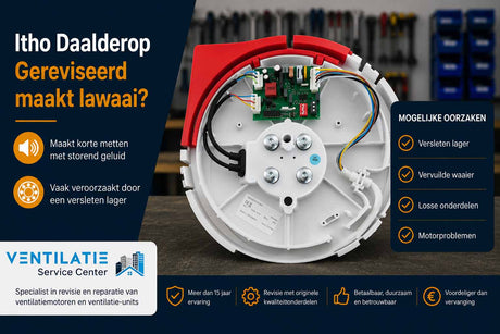 Zehnder ComfoFan maakt brommend geluid? Oorzaken en oplossingen - Ventilatie Service Center