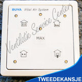 Buva Boxstream hoofdbediening RF afstandsbediening 230V - Ventilatie Service Center