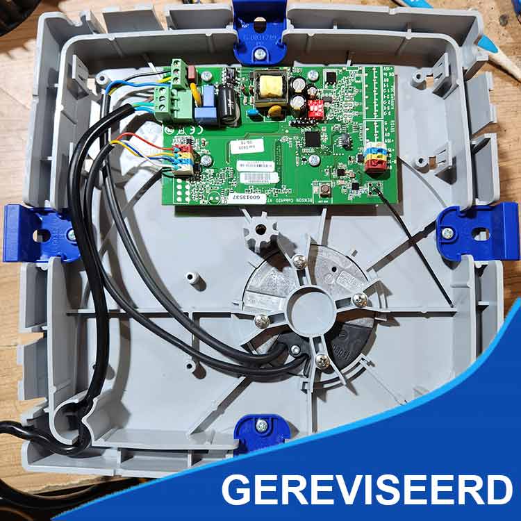 Buva Qstream gereviseerde woonhuis ventilatiebox met euro stekker