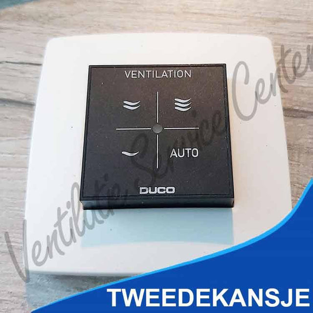 Duco rf zender batterij gevoede bedieningsschakelaar 00004175 tweedekansje - Ventilatie Service Center