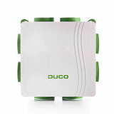 🟠 Duco Silent woonhuis ventilatiebox randaarde 400 m³/h RF - Gereviseerd