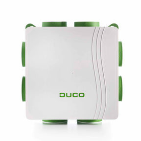 🟠 Duco Silent woonhuis ventilatiebox randaarde 400 m³/h RF - Gereviseerd