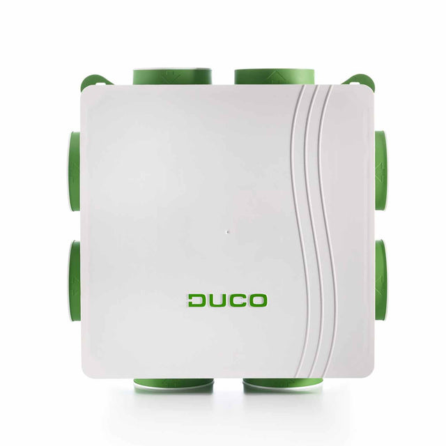 🟠 Duco Silent woonhuis ventilatiebox randaarde 400 m³/h RF - Gereviseerd