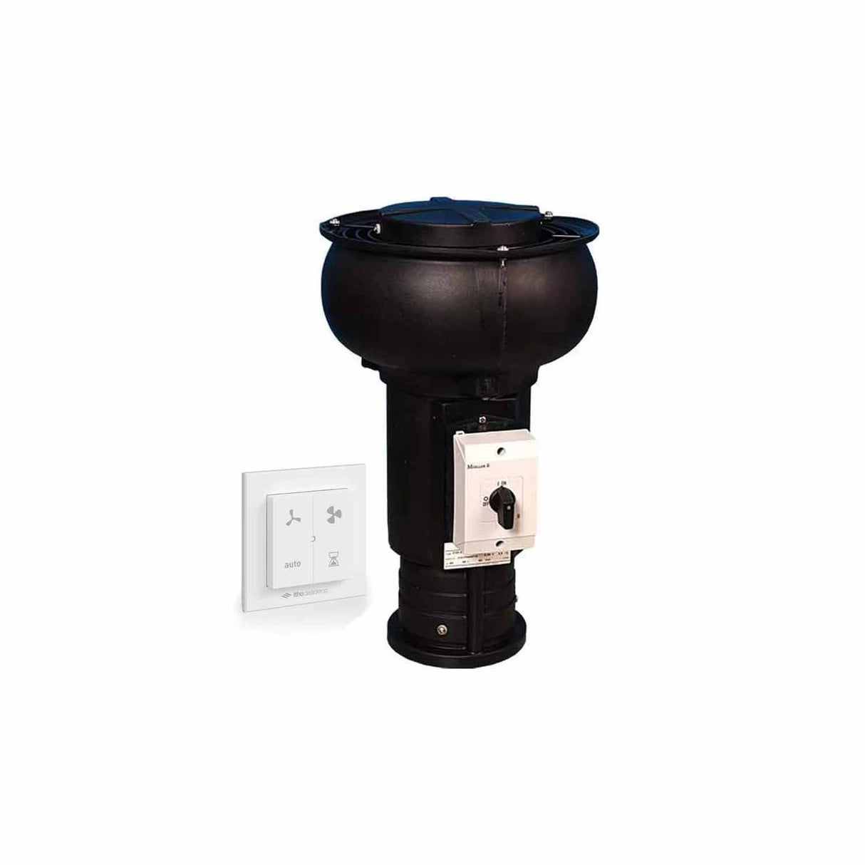 🟢 Itho Daalderop CVD-S ECO roof ventilator + wireless control 03-00406