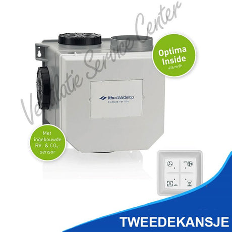 🔵 Itho Daalderop CVE - S Optima CO2 Inside 03 - 00421 - Tweedekans