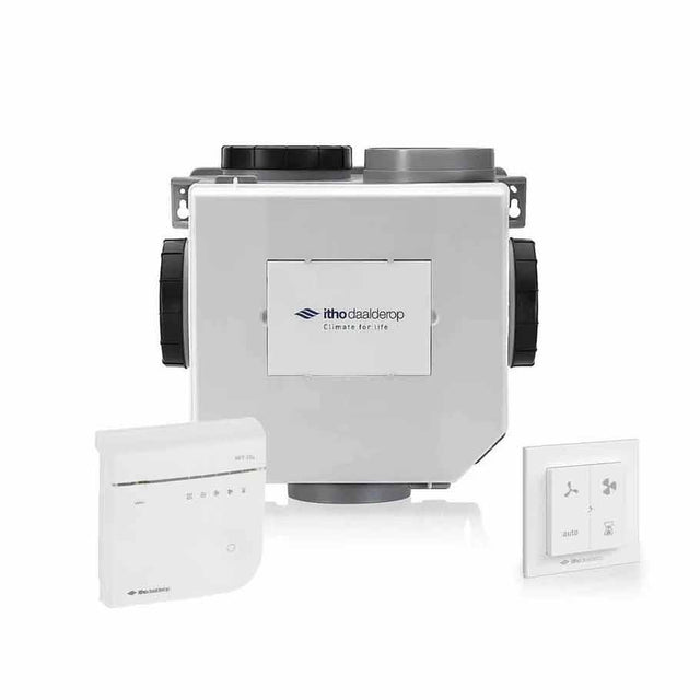 🟢 Itho Daalderop CVE - S OptimaFlow Co2 ventilatiepakket met vochtsensor