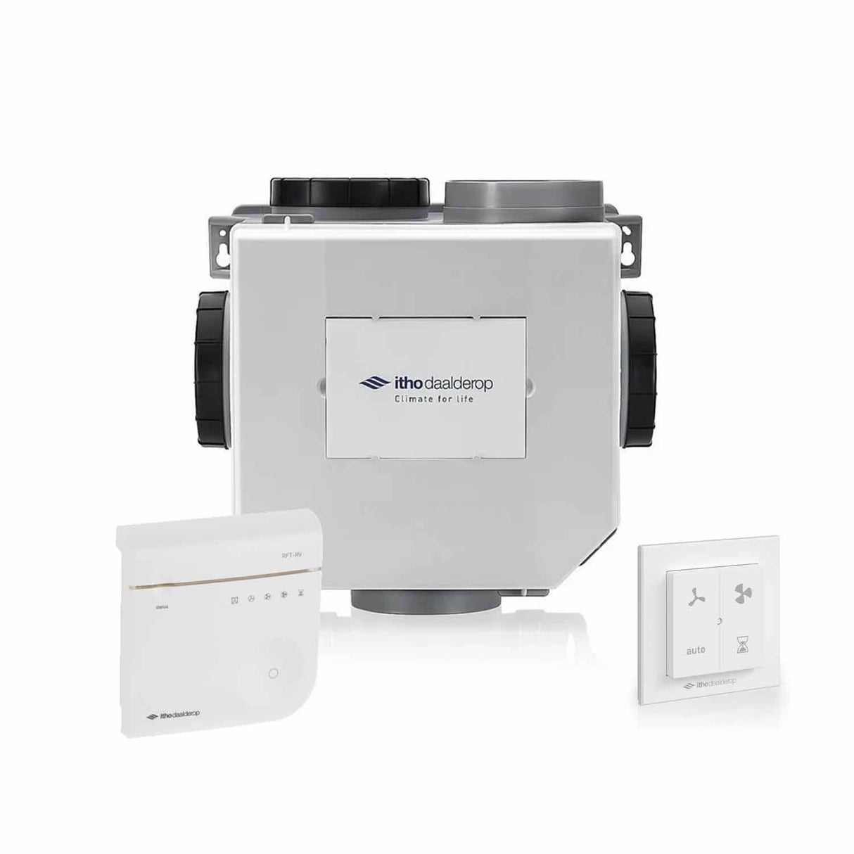 Itho Daalderop CVE-S OptimaFlow Co2 ventilation package with moisture sensor