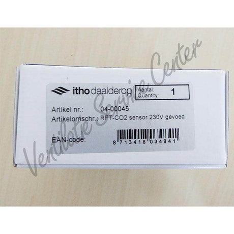 🟢 Itho Daalderop RFT Co2 sensor opbouw inclusief bediening 230V 04 - 00045