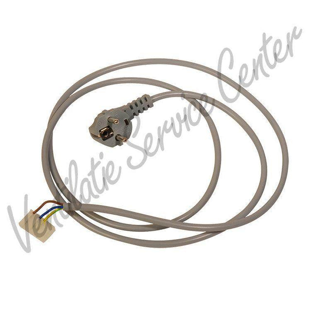 🟡 Itho Daalderop voedingskabel + euro RA stekker lengte 1.5mtr tbv CVE en HRU