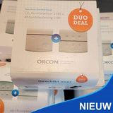 🟢 Orcon CO2 ruimtesensor + draadloze bediening 15RF 21800145 - Nieuw