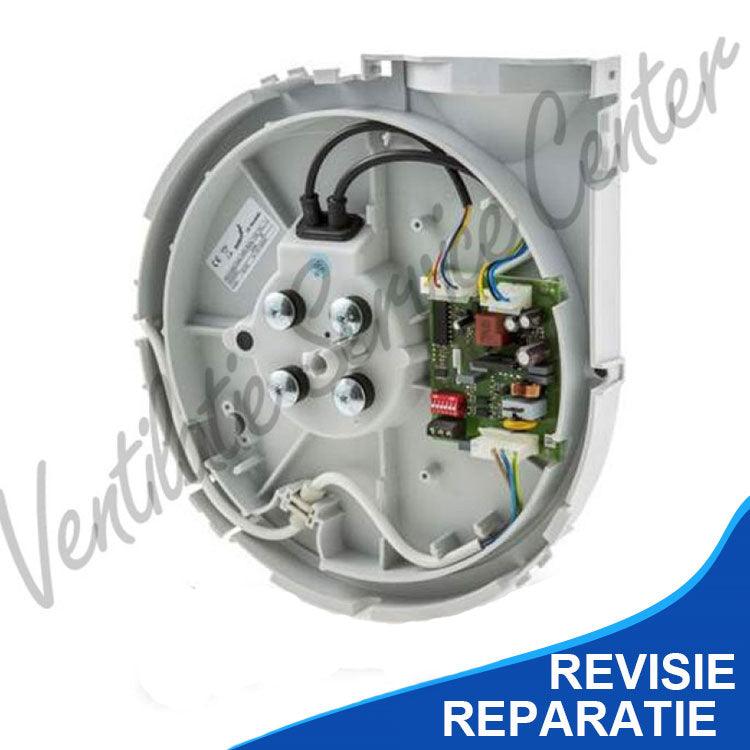 Reparatie revisie van uw ventilatiemotor motorplaat Buva Boxstream lagers vervangen - Ventilatie Service Center