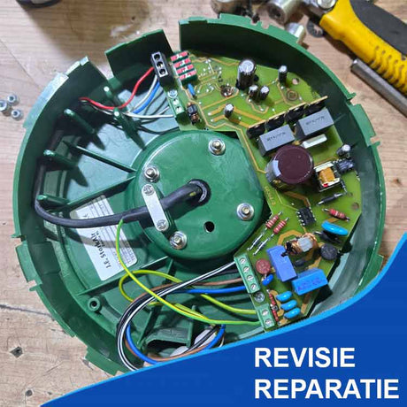 Reparatie revisie van uw ventilatiemotor motorplaat Stork CMLe lagers vervangen