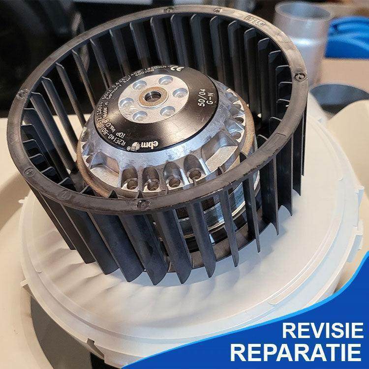 Reparatie revisie van uw ventilatiemotor ventilator Bergschenhoek WV lagers vervangen