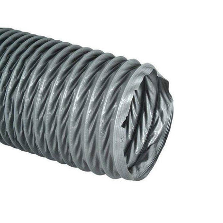 🟢 Ventilatieslang pvc grijs 125mm lengte van 10 meter