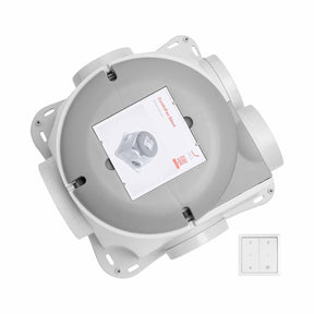 🟢 Zehnder ComfoFan Silent 425 m3/h ventilatiebox met vochtsensor en draadloze bediening