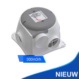🟢 Zehnder ComfoFan Silent limited 300 m3/h ventilatiebox met vochtsensor