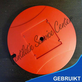 🟡 Zehnder comfofan topcover deksel rood - Gebruikt
