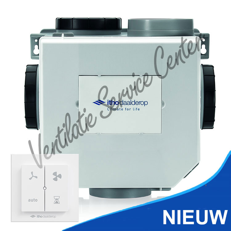Itho Daalderop CVE-S ECO SE SP ventilatiebox met vochtsensor en RF zender NIEUW (Woonhuisventilatie)