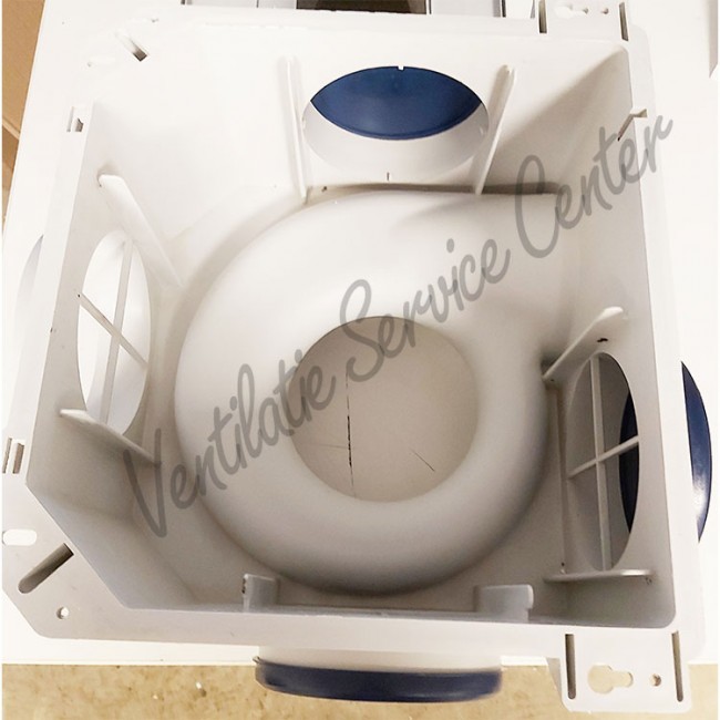 R-vent Pablo gereviseerde ventilatiebox met hoofdbediening en draadloze RF zender en euro stekker (Woonhuisventilatie)