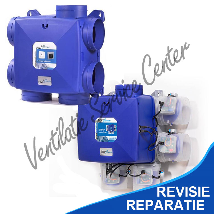 Reparatie revisie van uw ventilatiemotor motorplaat Buva Qstream Vital Air SmartStream lagers vervangen (Ventilatiebox reparatie)